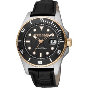 Roberto Cavalli Men's Classic Black Dial Watch - RC5G042L0035 - 1 of 1