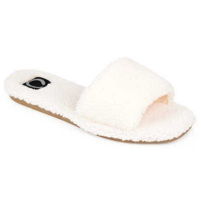Journee Collection Women's Faux Fur Sunlight Slipper