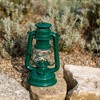 Feuerhand Outdoor Kerosene Fuel Lantern, German Made Weather Resistant Baby Special 276 Galvanized Hurricane Lamp for Camping or Patio, 10 Inches - 4 of 4