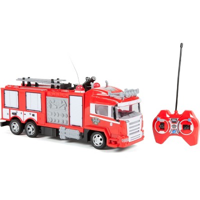 playmobil fire engine remote control