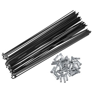 Unique Bargains Bicycle Steel Spokes 36 Pcs - 1 of 4
