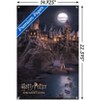 Trends International Harry Potter and the Sorcerer's Stone - Hogwarts at Night Unframed Wall Poster Prints - 3 of 4