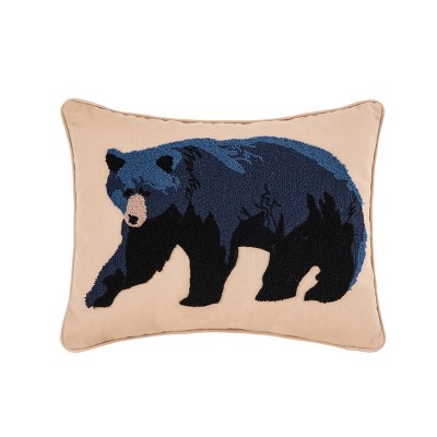 C&F Home 14" x 18" Black Bear Throw Pillow