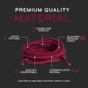The Original Stretchlace Round Elastic Shoelace - Dark Red - 4 of 4
