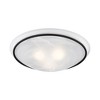 Livex Lighting Newburgh 3 - Light Semi-Flush Mount in  Black - 3 of 4