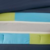 Stylish Striped Pieced Design Print Comforter Set, All Season Bedding Set, Cozy Home Textile for Modern Bedroom Decor - 2 of 4