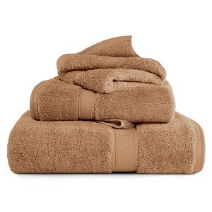 Luxury Egyptian Cotton Heavyweight Ultra-Plush Towel Set by Blue Nile Mills - 1 of 4
