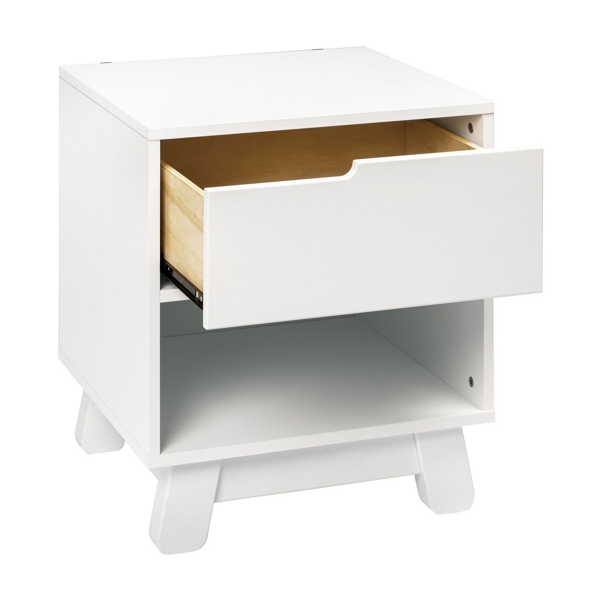 Babyletto Hudson Nightstand with USB Port - White - thumbnail 5