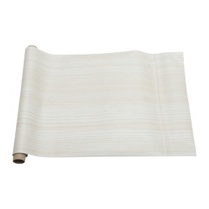 Unique Bargains Peel and Stick Wallpaper Wood Grain PVC Poplar - 1 of 3