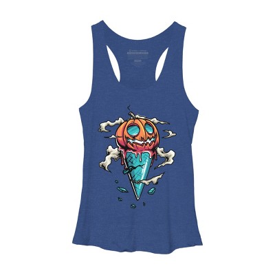 Women's Design By Humans Halloween By anggatantama Racerback Tank Top