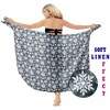HAPPY BAY WoMen's Christmas Short Beachwear Cover-Up Coverups Bathing Suit Swim Cover Up Swimwear Wraps Sarong Beach Pareo - 2 of 4