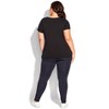 Avenue Women's Plus Size Petite High Rise Legging - 3 of 4