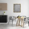 Stupell Industries Kitchen Rules Rustic Grey List Framed Canvas - 2 of 3