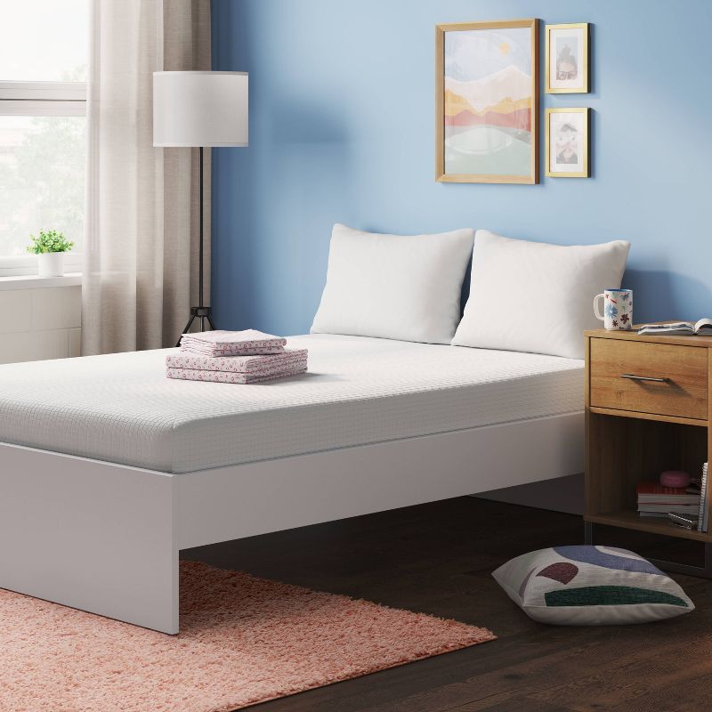 6" Gel Memory Foam Mattress with Antimicrobial Fabric Cover - Room Essentials™, 2 of 7