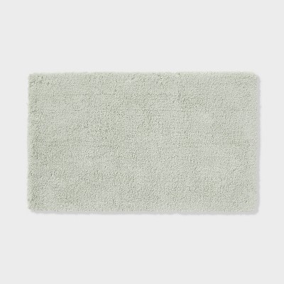 Piccocasa Microfiber Plaid Bathroom Rugs Extra Soft Fluffy Absorbent Bath  Mats For Bathroom Green And White 2 Pcs : Target