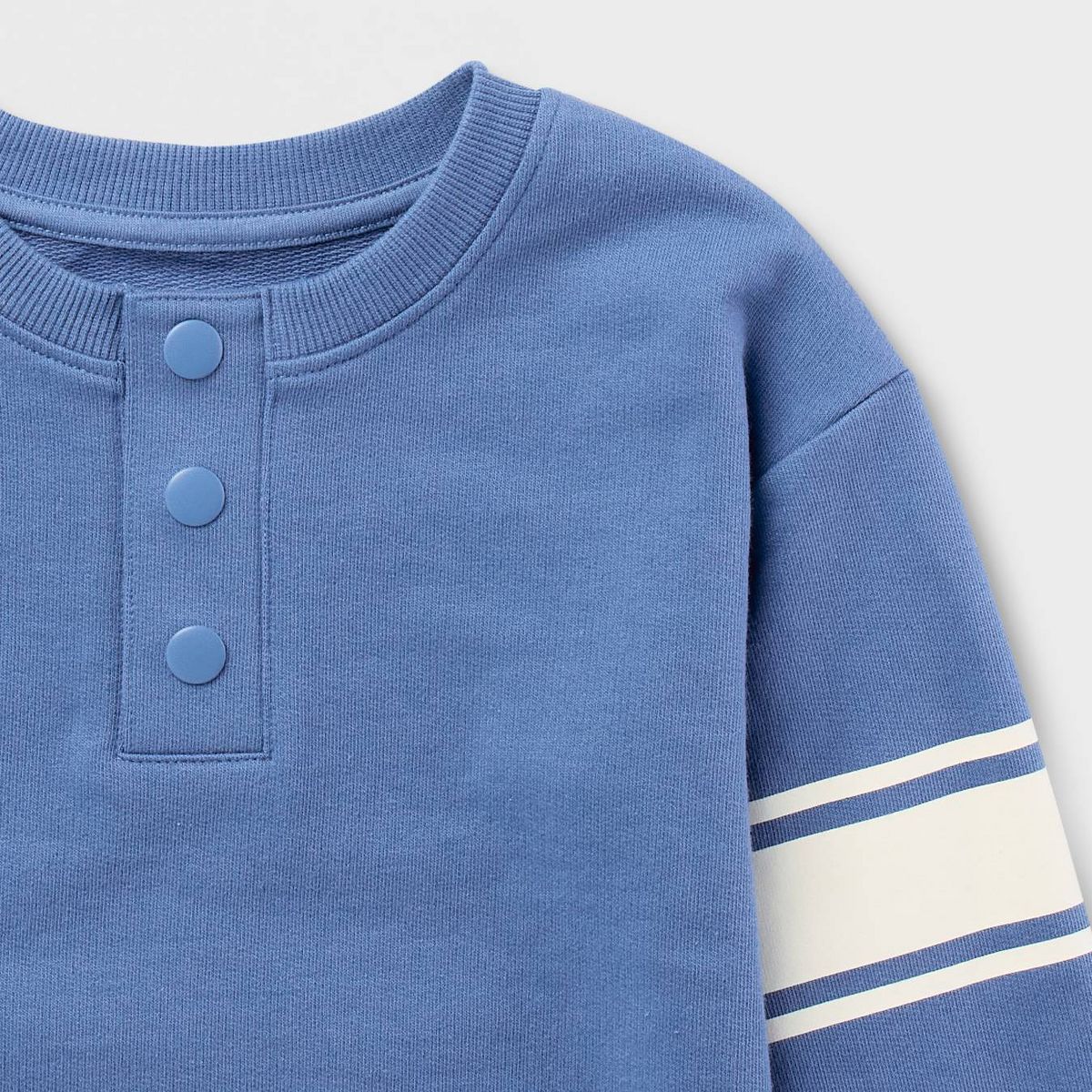 Toddler Boys' French Terry Colorblock Sweatshirt - Cat & Jack™ - thumbnail 9
