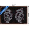 Trends International House of the Dragon - Dragon Framed Wall Poster Prints - 3 of 4
