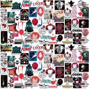 IT 2 IT Vinyl Large Deluxe Stickers Variety Pack of 100 - 1 of 4