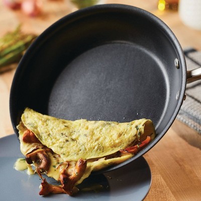 Moonstone Hard-Anodized Nonstick Stockpot with Steamer Insert