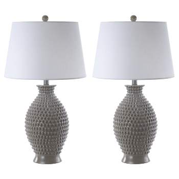 Rosten Table Lamp (Set of 2) - Grey - Safavieh.