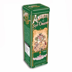 Chiostro di Saronno SOFT Amaretti Cookies Tower Tin 6.35 Oz. / 180 G. - 1 of 4