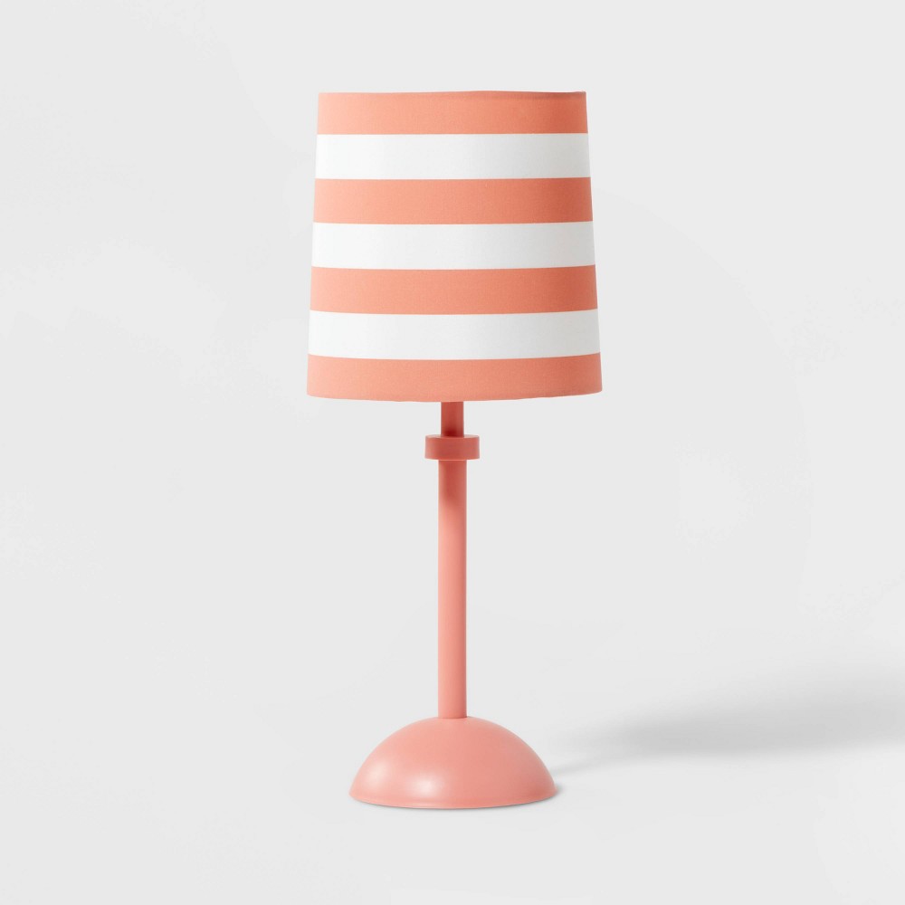 Stripe Accent Lamp Rose Pink - Pillowfort
