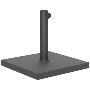 Outsunny Patio Umbrella Base, 32 lbs Concrete Heavy Duty Umbrella Base Patio Umbrella Holder for 1.5"/1.9" Umbrella Poles - 1 of 4