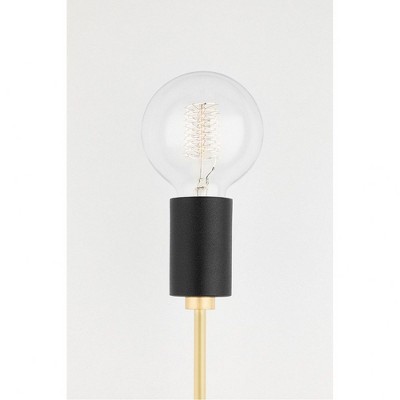 Mitzi Astrid 8 - Light Chandelier in  Aged Brass/Black