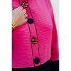 Women's 3/4 Band Sleeve Wire Collar Jacket - Multiples - 3 of 4
