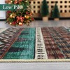 Christmas Area Rugs for Bedroom Living Room Xmas Farmhouse Washable Rug Carpet - 4 of 4