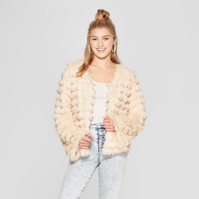 xhilaration faux fur jacket