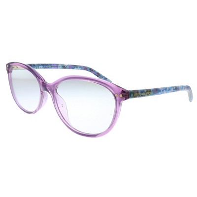 Kate Spade KS OLIVE B3V Womens Oval Reading Glasses Violet 53mm