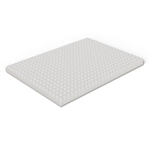 Continental Sleep, 3-inch Convoluted Egg Shell Breathable Foam Topper, Adds Comfort to Mattress - 1 of 4