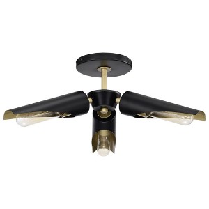 Nuvo Lighting Marc 3 - Light Pendant in  Matte Black - 1 of 1