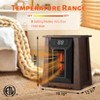 Infrared Heaters for Indoor Use, 20 Inch, Luxury Insulated Wooden Cabinet, Infrared Space Heater with Remote Control, Timer, Filter, Charging Ports - 3 of 4