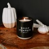 Sweet Water Decor Hello Pumpkin 12oz Black Stoneware Candle - 2 of 3