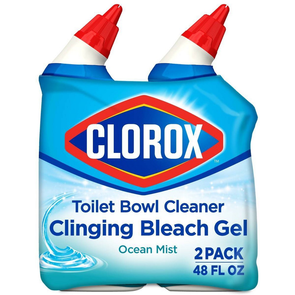 UPC 044600306278 product image for Clorox Ocean Mist Toilet Bowl Cleaner Clinging Bleach Gel - 48 fl oz/2ct | upcitemdb.com