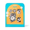 6ct Neon Velvet Coloring Craft Kit - Mondo Llama™ - 4 of 4