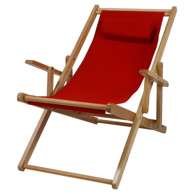 Sling Chair Natural Frame - Flora Home, 1 of 8