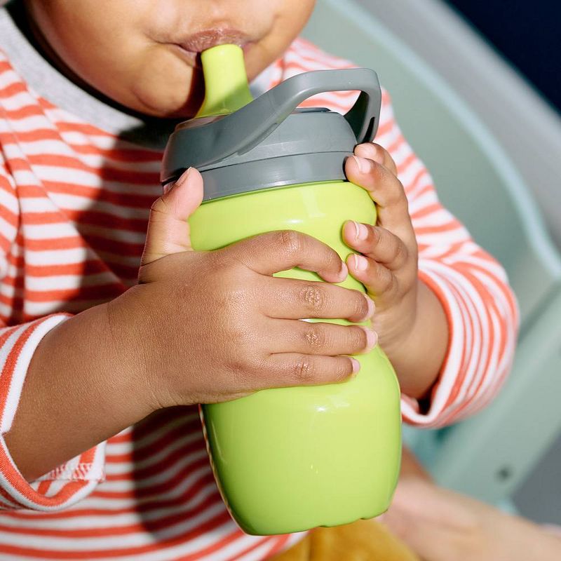 Tommee Tippee 9 fl oz Insulated Sporty Toddler Cup - Teal, 5 of 9