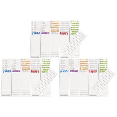 Inspired Minds Page Keepers Bookmarks, Confidence Booster Set, 30 Per Set, 3 Sets
