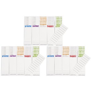 Inspired Minds Page Keepers Bookmarks, Confidence Booster Set, 30 Per Set, 3 Sets - 1 of 3