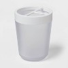 Toothbrush Holder Frosted - Room Essentials™ - image 3 of 4