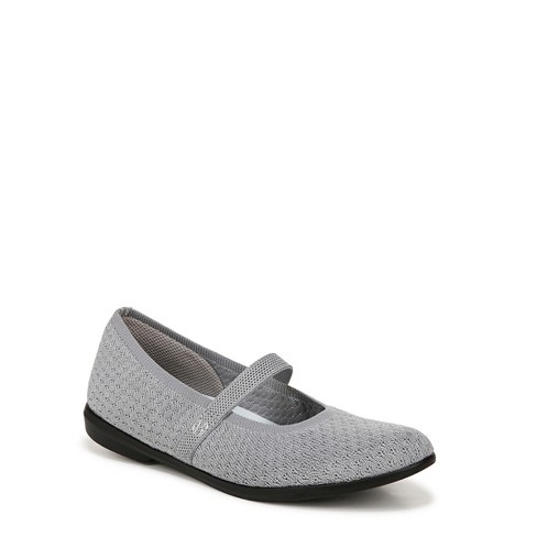 Bzees For Lifestride Womens Keynote Mary Jane Flats Ultimate Grey 8 M Target