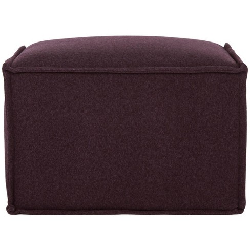 Plum ottoman store