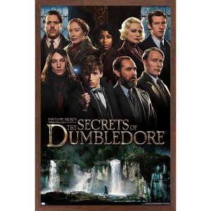 Trends International Fantastic Beasts: The Secrets of Dumbledore - Group Framed Wall Poster Prints - 1 of 4