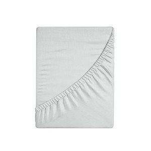 Perfect Fit Cotton Solid Deep Pocket Fitted Sheet by Blue Nile Mills - 1 of 4