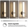 KAISITE Modern LED Wall Sconces, Set of 2 with Frosted Acrylic Shades, 18W - 4 of 4