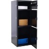 Large Steel Package Delivery Boxes, Freestanding Floor Parcel Package Drop, Anti-Theft Lockable Delivery Box, Extra Large Mailbox for Porch, Curbside - 3 of 4