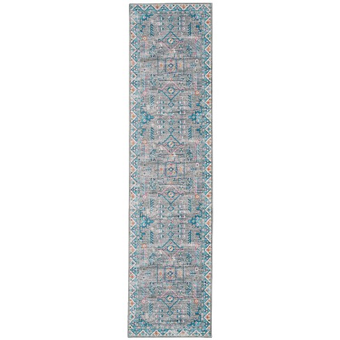 2'x8' Washable Barron Rug Gray/green - Linon : Target